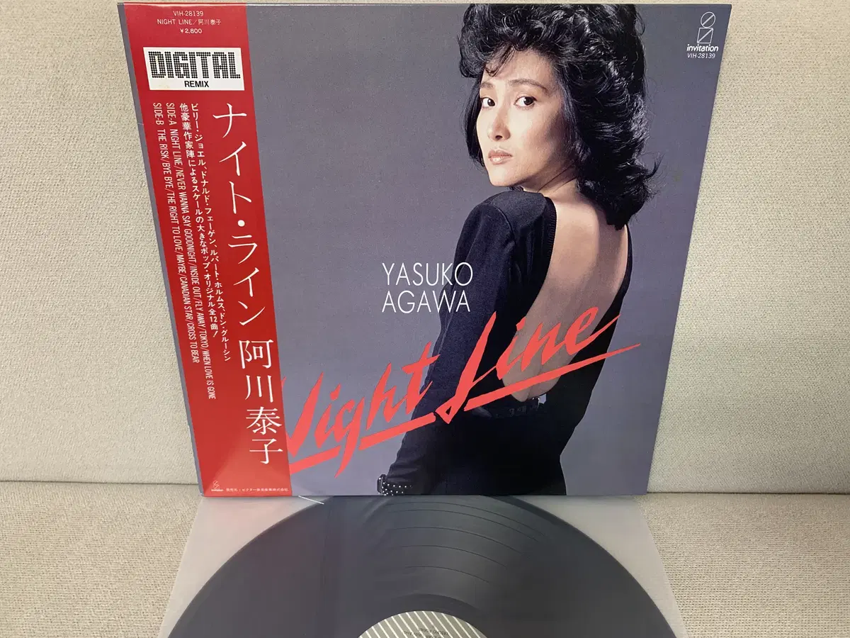 [JPOP] Yasuko Agawa - Night Line LP